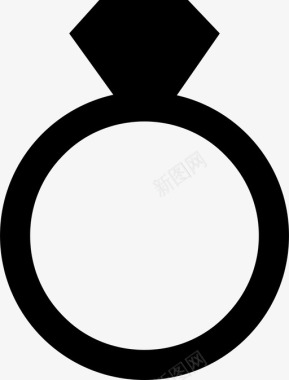 通勤戒指无价婚姻图标图标