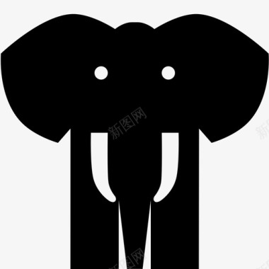 大象大草原沼泽图标图标
