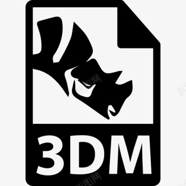 国庆节DM3DM文件格式界面文件格式图标图标