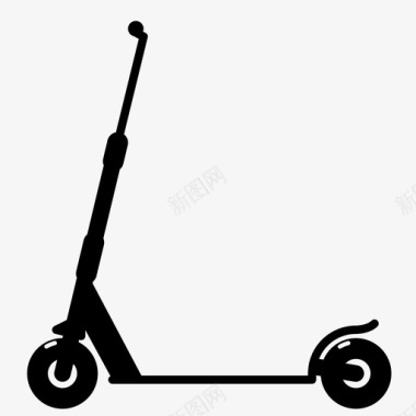 滑板车小孩交通工具轮子图标图标
