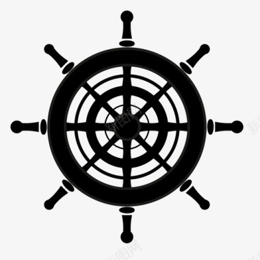 轮船船轮船巡航图标图标