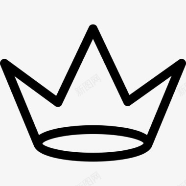 皇家皇冠有三个选择形状图标图标