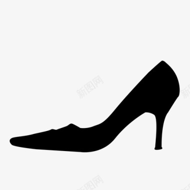 女性生活用品高跟鞋款式鞋图标图标