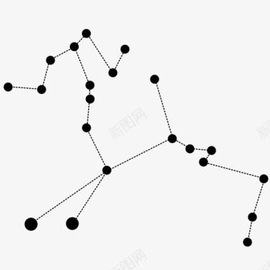 半人马座星座神话图标图标