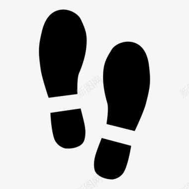 脚步脚步脚小径图标图标