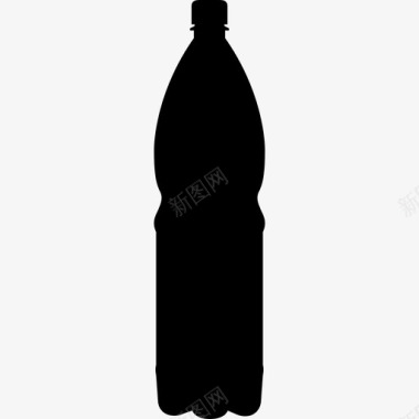 瓶子塑料回收水水瓶图标图标