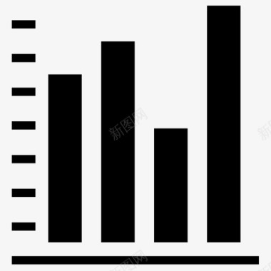柱状比例图柱状图数据信息图标图标