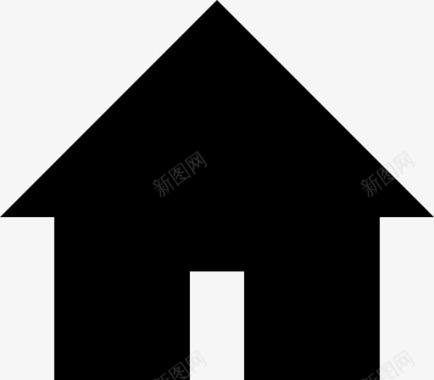 房屋建筑家庭家园人道主义图标图标