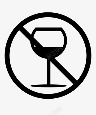 不喝酒酒吧饮料图标图标