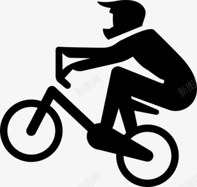 宝马自行车极限运动头盔赛车图标图标
