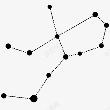 深蓝星空神话星空处女座图标图标