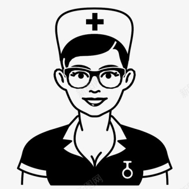 护士护士诱惑职业图标图标