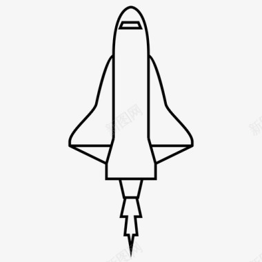 太空飞机航天飞机发射美国宇航局图标图标