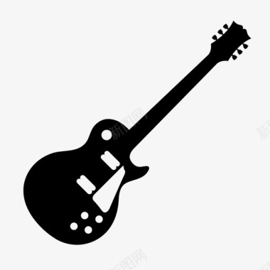 吉他乐队音乐乐器摇滚乐图标图标