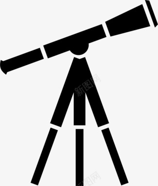 望远镜望远镜天文学透镜天文台行星图标图标