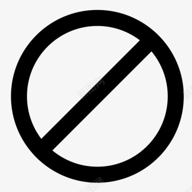 禁止吸烟矢量不反对禁止图标图标