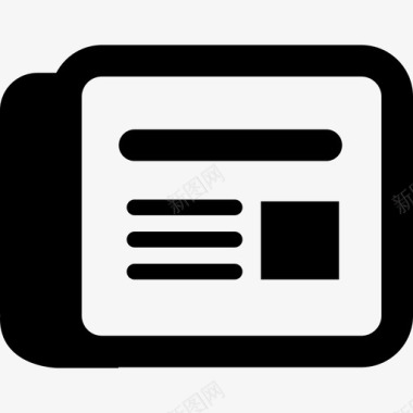 留言板报纸公告留言板图标图标