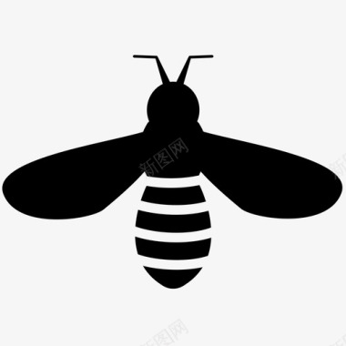 蜜蜂大自然昆虫图标图标