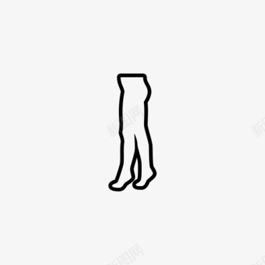 连裤袜衣服绑腿图标图标
