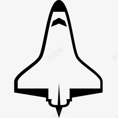 航天飞机飞行火箭宇宙飞船技术图标图标