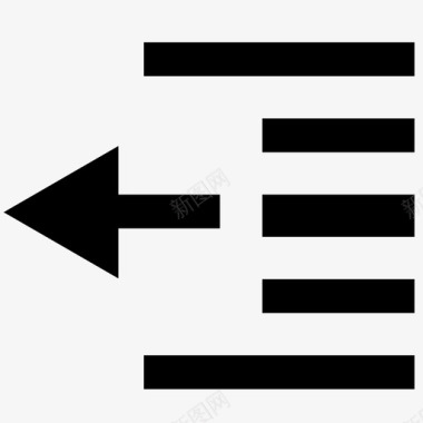 左对齐选项左对齐箭头按钮图标图标