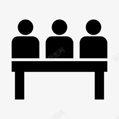 小组会议小组会议室图标图标