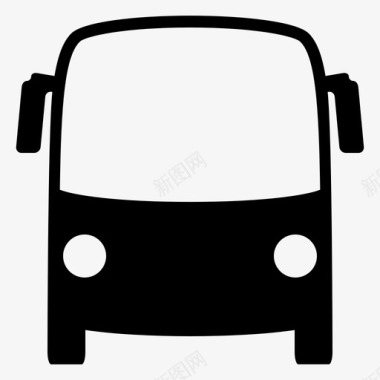公共汽车公路运输车辆图标图标