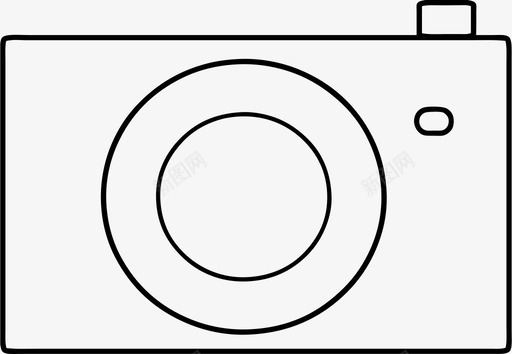 数码海报相机艺术数码相机图标图标