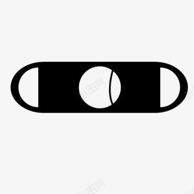 切片青苹果雪茄切割器切片烟图标图标