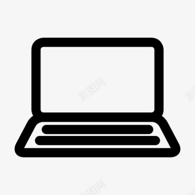 笔记本电脑电脑桌子图标图标