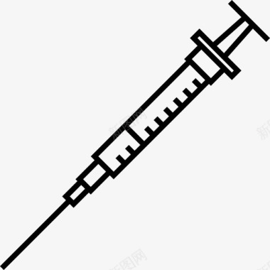 药品药丸注射器药品卫生医院针头图标图标