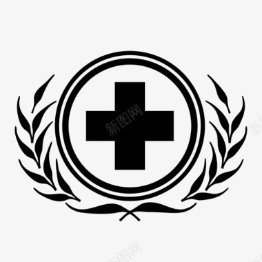红十字会日内瓦公约非政府组织组织图标图标