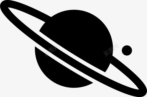 土星航空宇宙图标图标