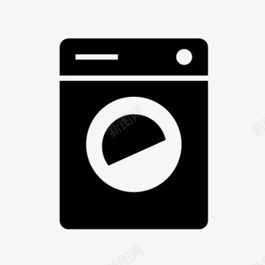 泡泡清洁洗衣机泡泡清洁图标图标