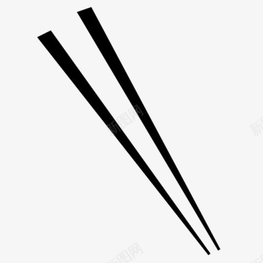 筷子中餐食物厨房面条图标图标