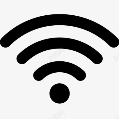 WiFi信号无线计算机连接图标图标