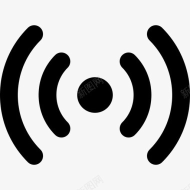 WiFi信号信号天线频率图标图标