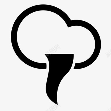 龙卷风龙卷风云macbook pro图标图标