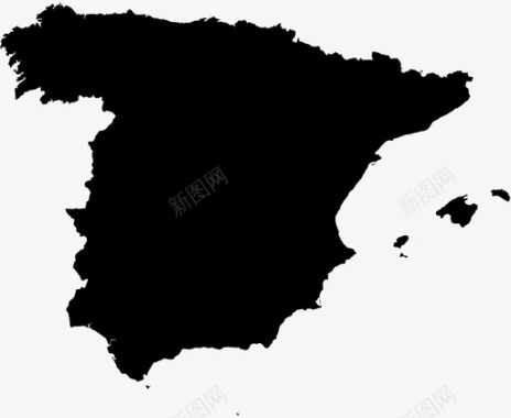西班牙国家欧洲图标图标