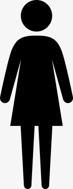 妇女受影响人口人道主义者人民个人图标图标