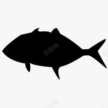蓝鳍金枪鱼鱼食物海洋海洋动物图标图标