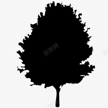 树木环境枫树图标图标