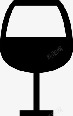 酒杯酒鸡尾酒图标图标