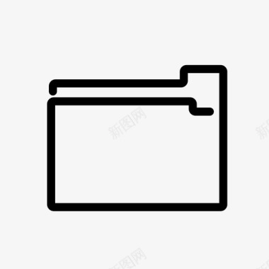 计算机文件夹文书工作组织图标图标