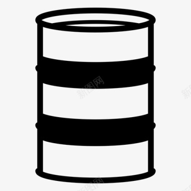 桶水罐图标图标
