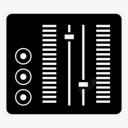 moog混音器开关设置图标高清图片