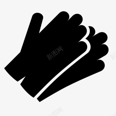 Siggi手套手套衣服手图标图标