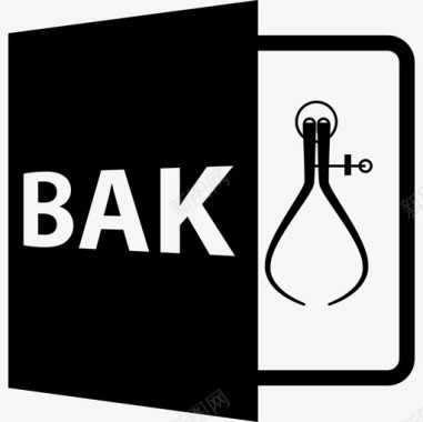 Bak文件格式符号接口文件格式样式图标图标