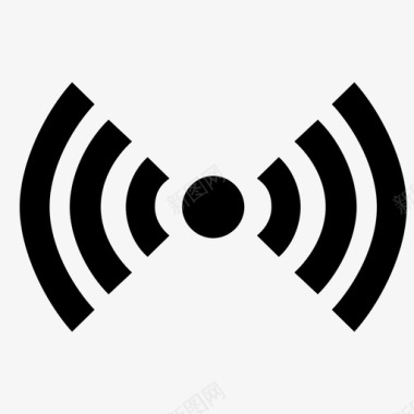 WIFI信号格信号频率无线电图标图标