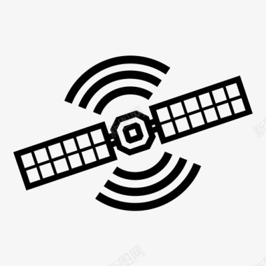 卫星传输卫星发射机卫星传输图标图标